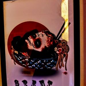 Hamakubi art print from japan